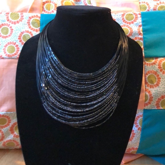 Jewelry - Navy blue necklace